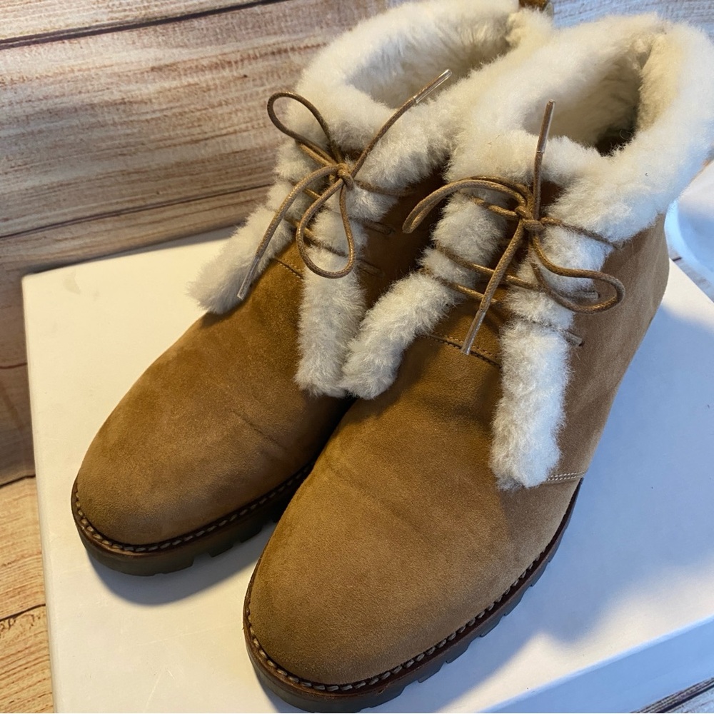 Manolo Blahnik Mircus Shearling Lined Women’s Boots
